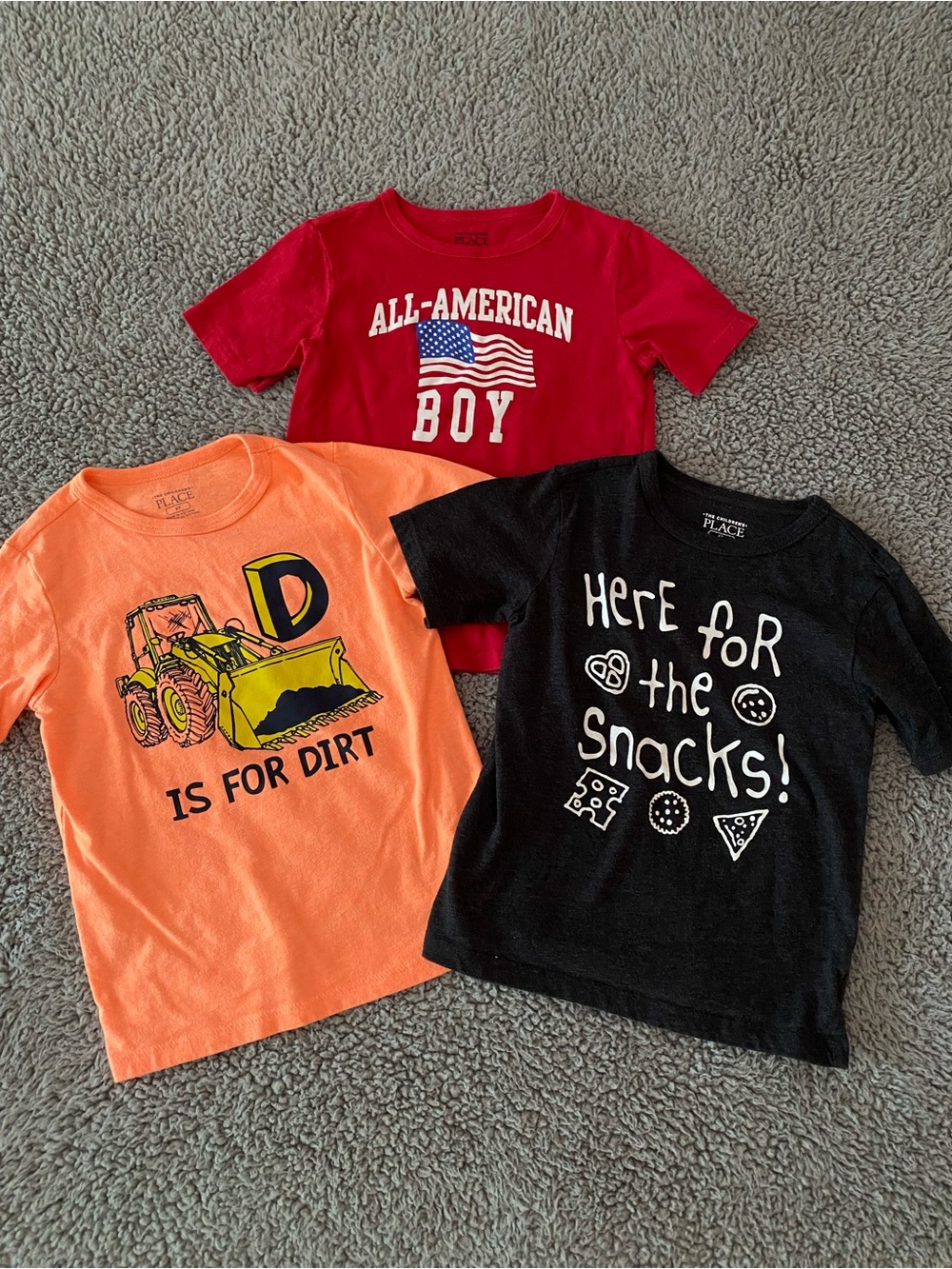 The Children's Place Short Sleeve T-Shirts Boys 4T